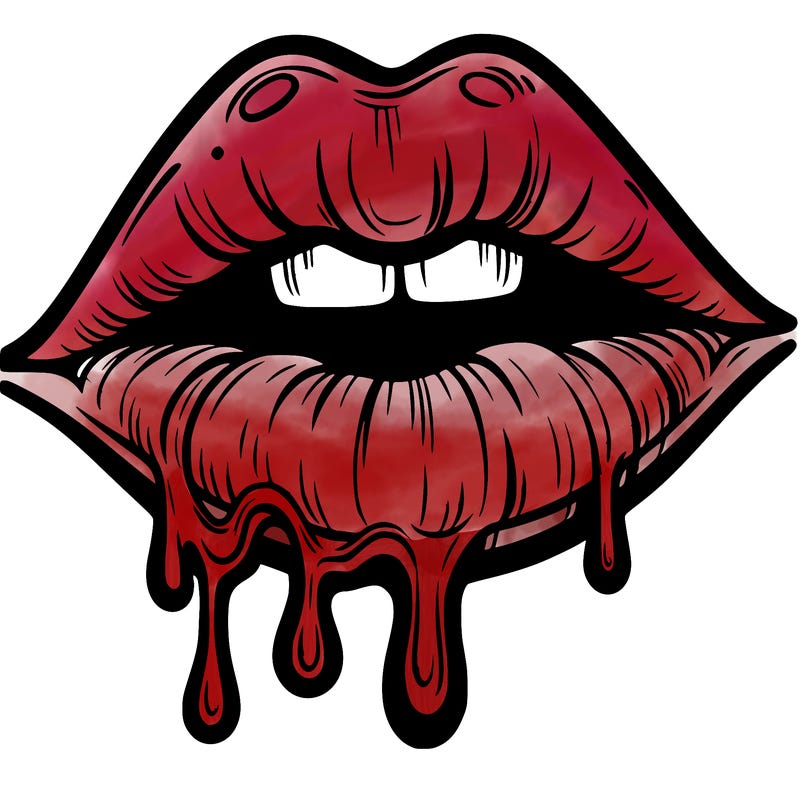 lips that look realistic and drip