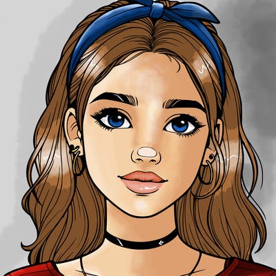 realistic teenage girl