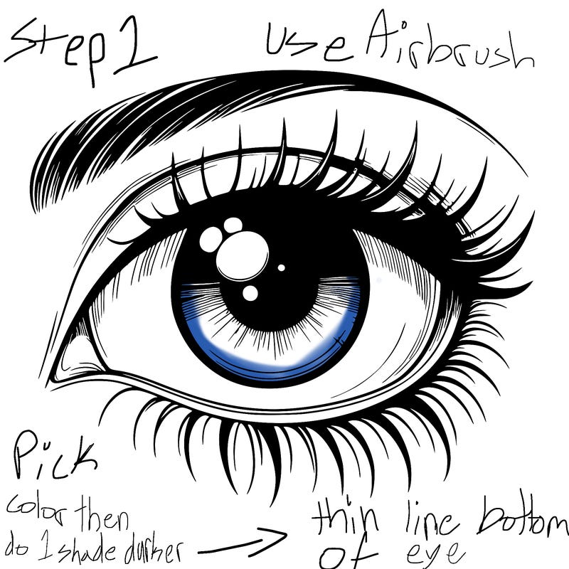 realistic eye