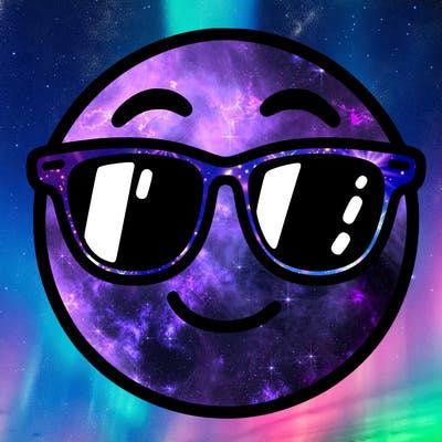 emoji with sunglasses