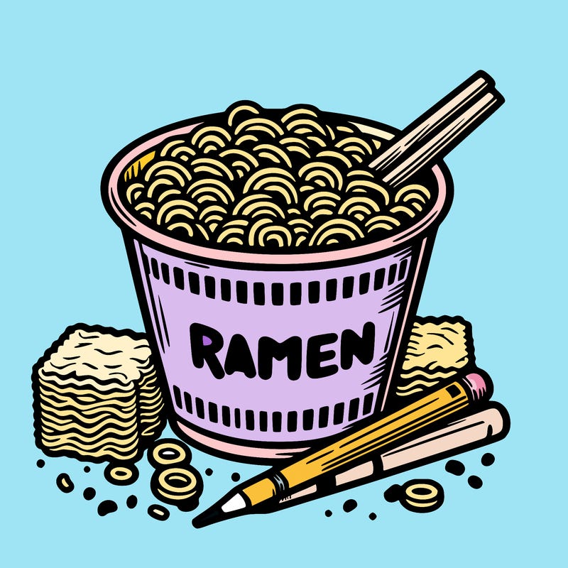 ramen noodles