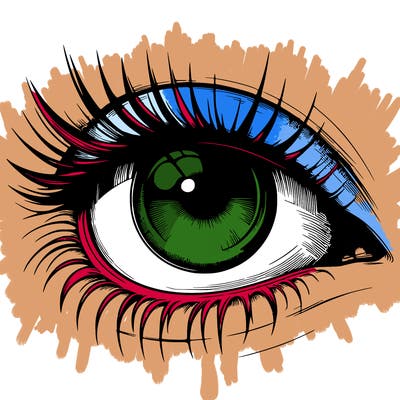 realistic eye