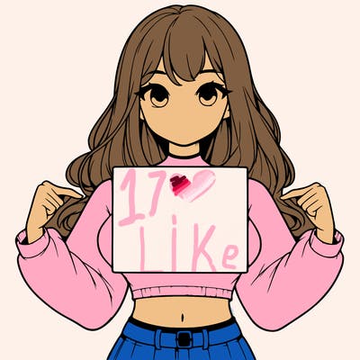 girl holding a blank sign in a long sleeve crop top