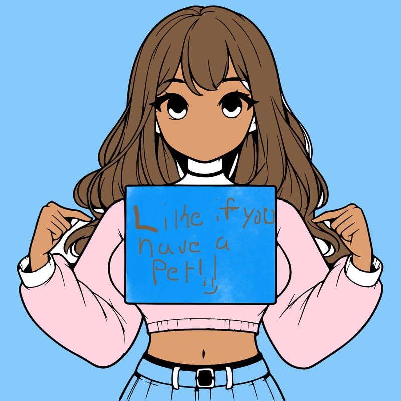 girl holding a blank sign in a long sleeve crop top