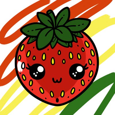 cute strawberry