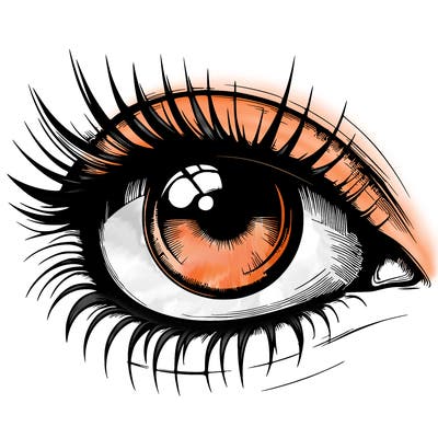 realistic eye