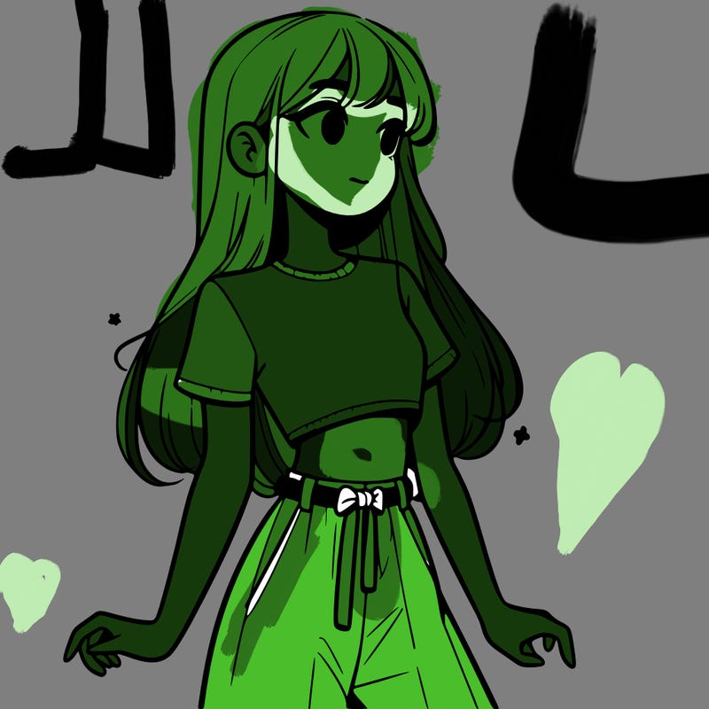 girl in a cute crop top