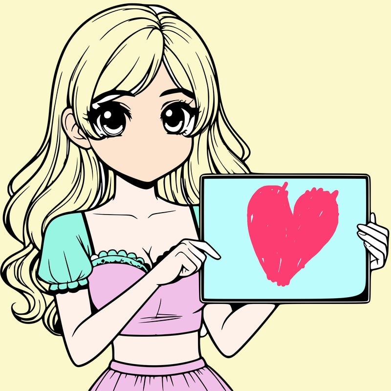 realistic pretty girl holding blank sign