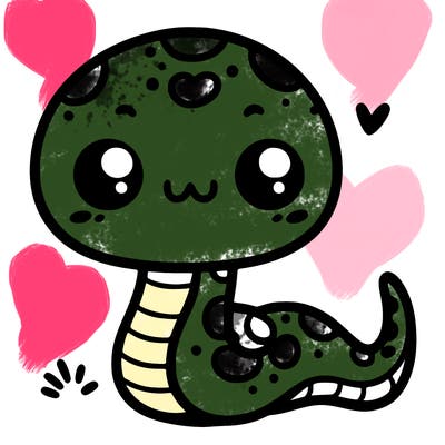 cute snake
