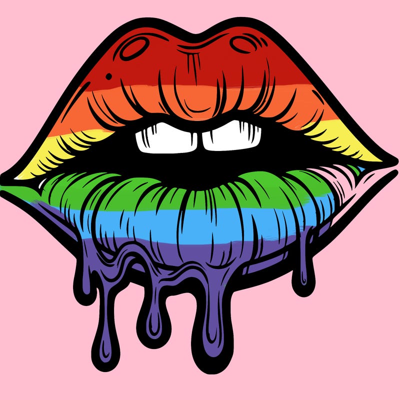 lips that look realistic and drip