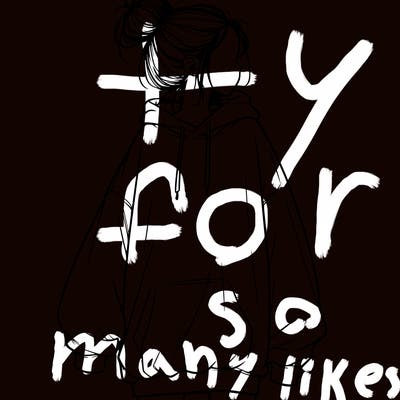 realistic girl with a oversized sweatshirt on and a bun