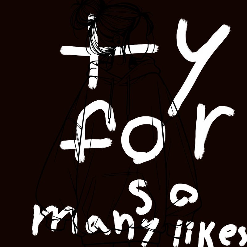 realistic girl with a oversized sweatshirt on and a bun