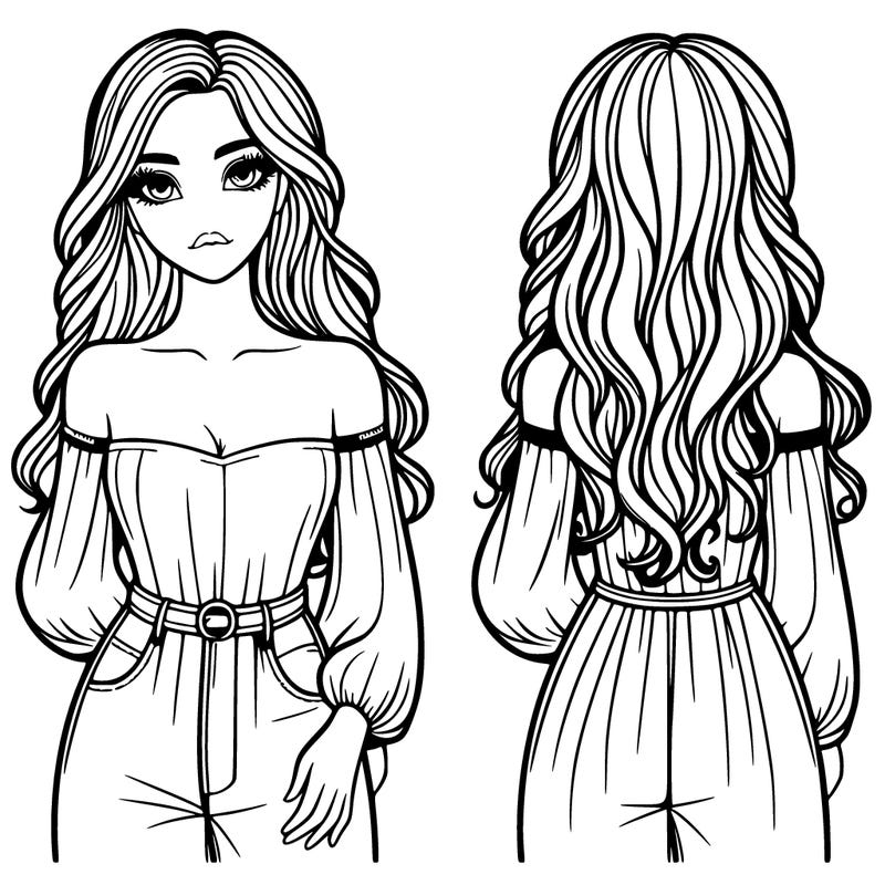 beautiful tall woman