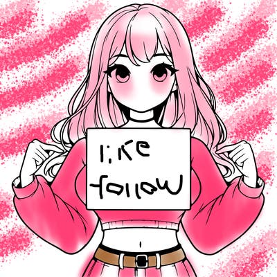 girl holding a blank sign in a long sleeve crop top