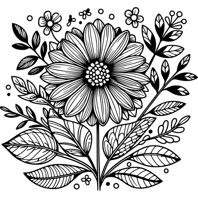 detailed flower
