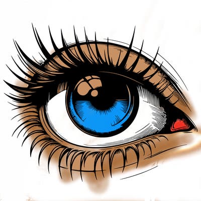 realistic eye