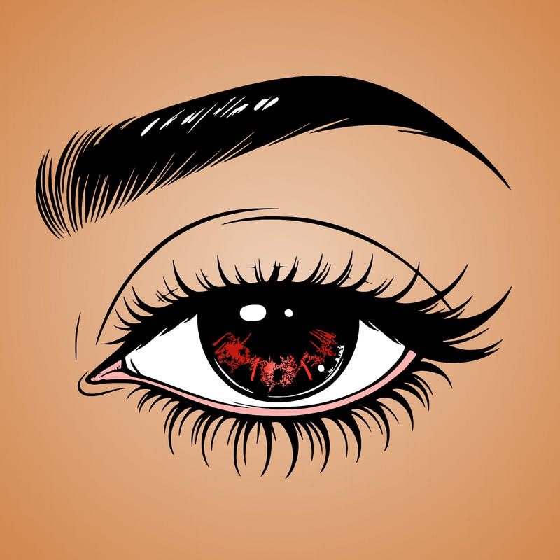 eye closed realistic