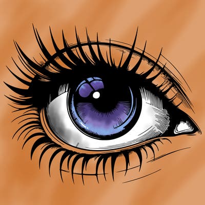 realistic eye