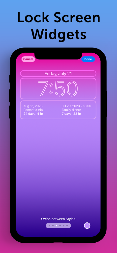 Countdown Widget Timer - Utilities App | MWM