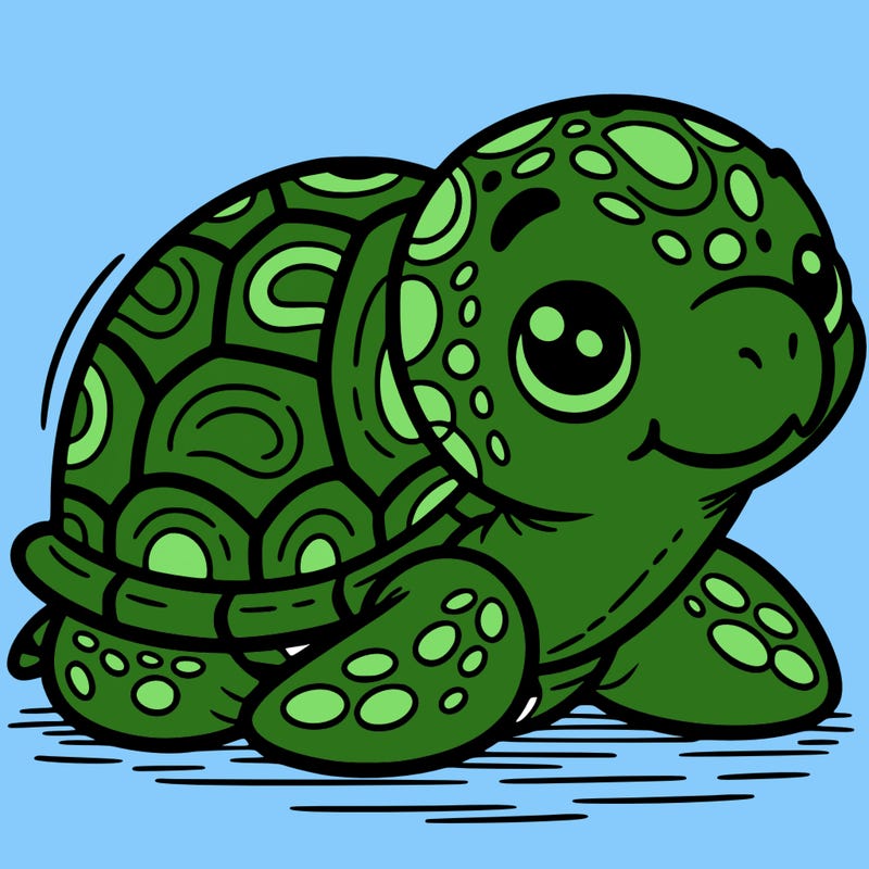 a turtle