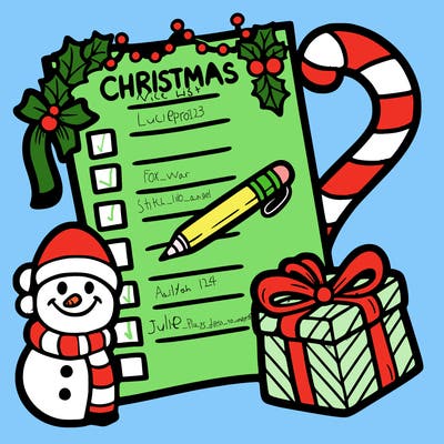 christmas list