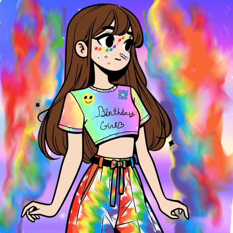 girl in a cute crop top