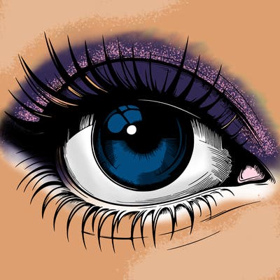 realistic eye