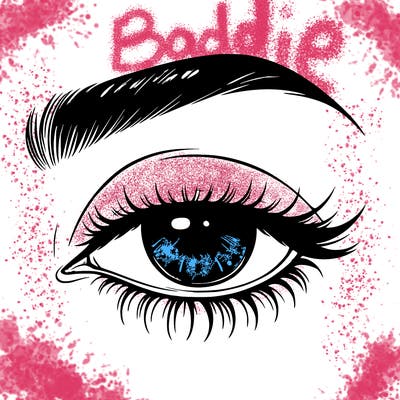 eye closed realistic