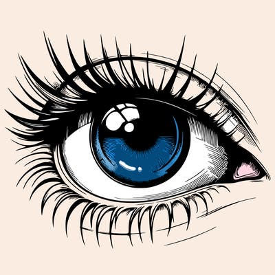 realistic eye