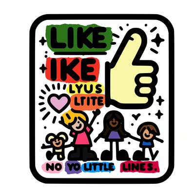 like if you love your family sign