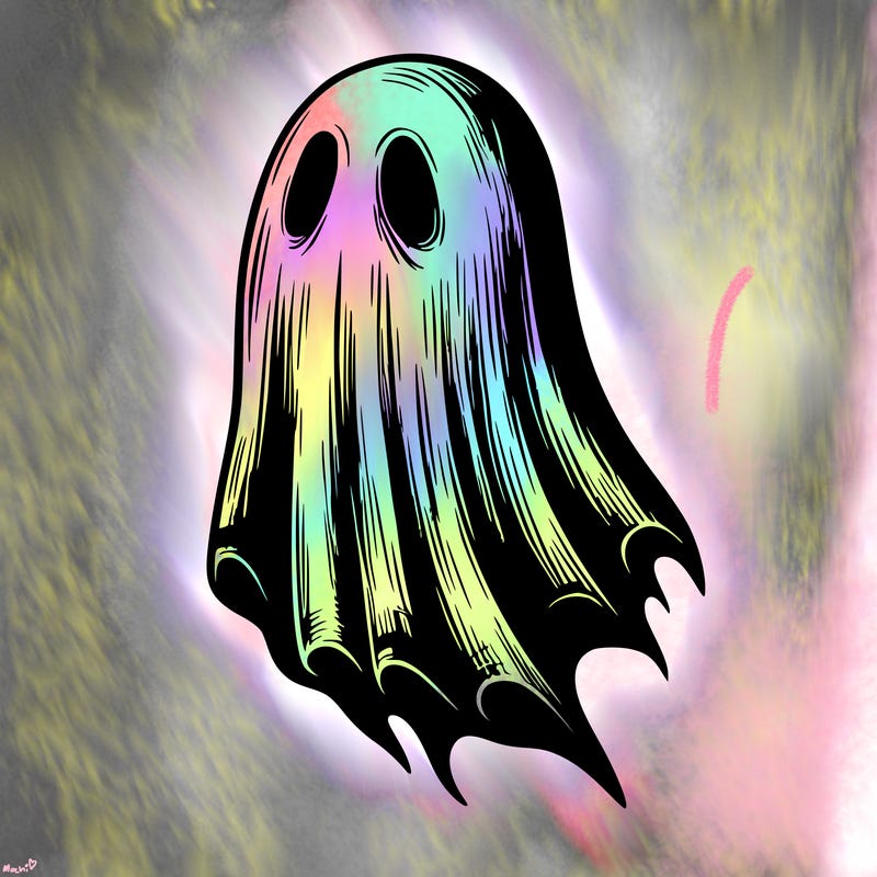 realistic creepy ghost