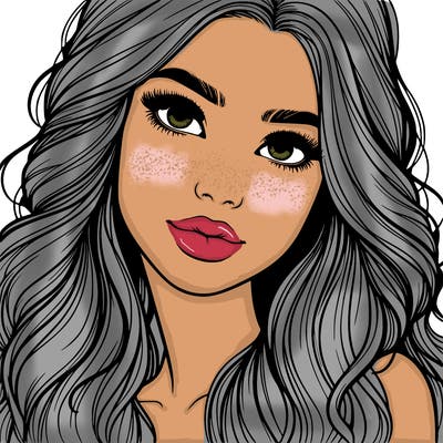 beautiful realistic girl