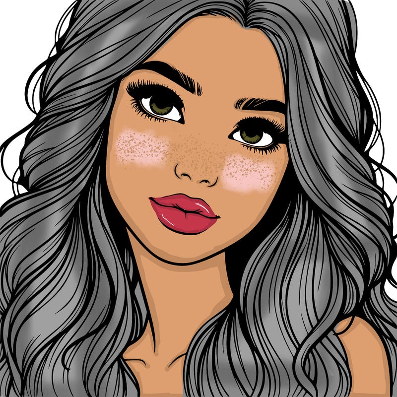 beautiful realistic girl