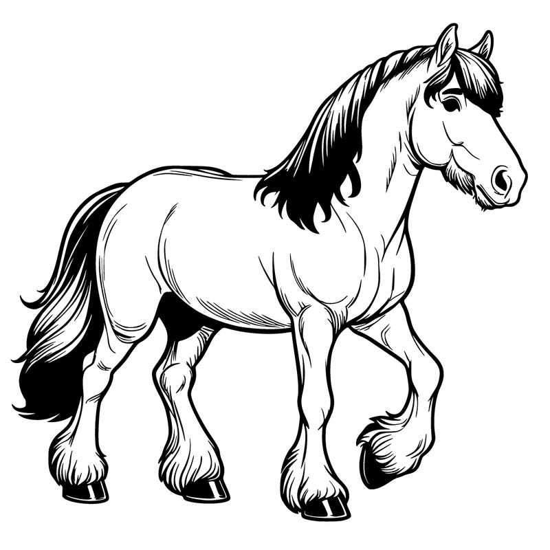 horse realistic