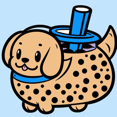 boba dog drink