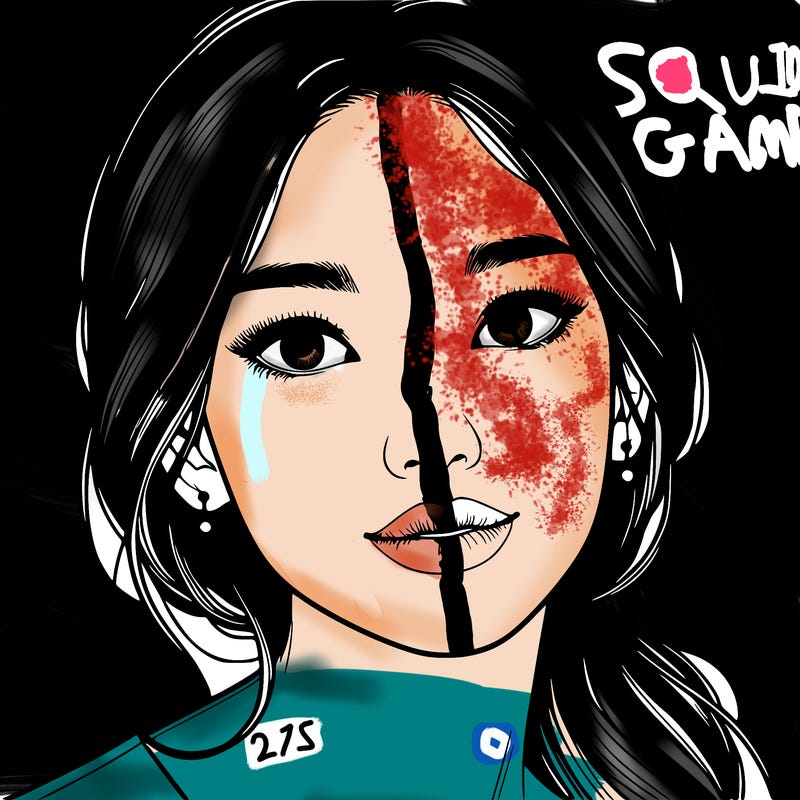 beautiful realistic asian woman