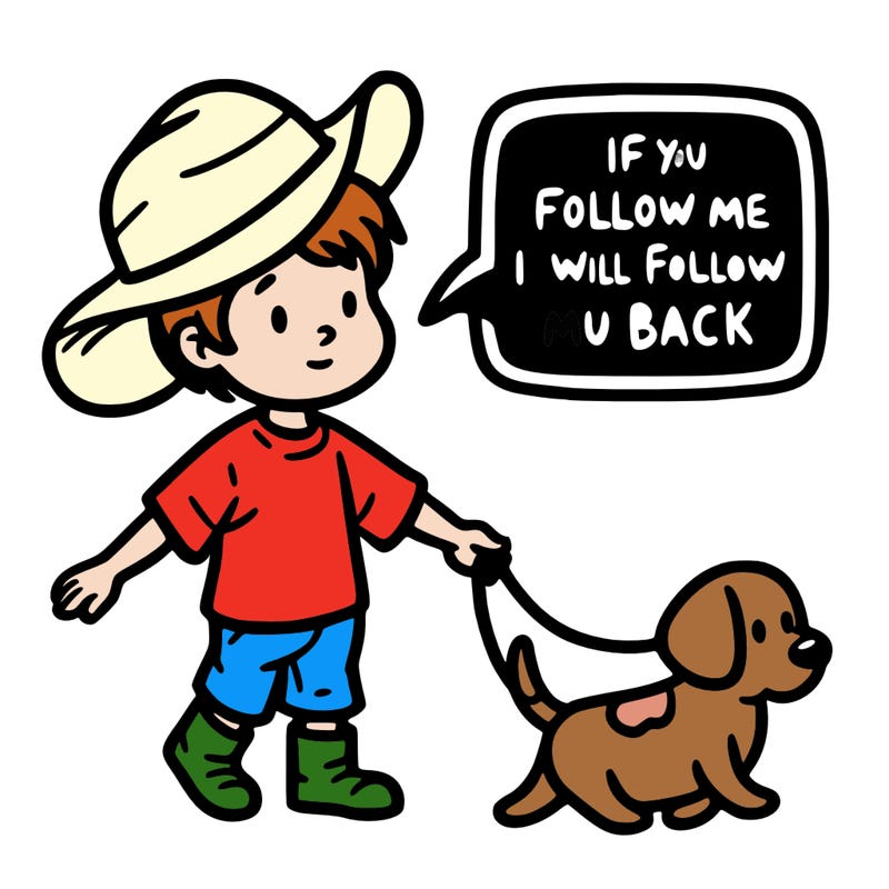 if you follow me, i will follow you back