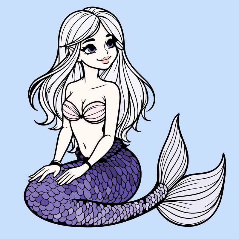 realistic mermaid
