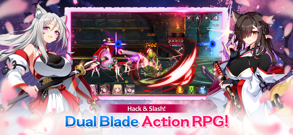 Sword Master Story - RPG d'action à la double lame Sword Master Story mettant en vedette des personnages anime et un gameplay hack and slash.