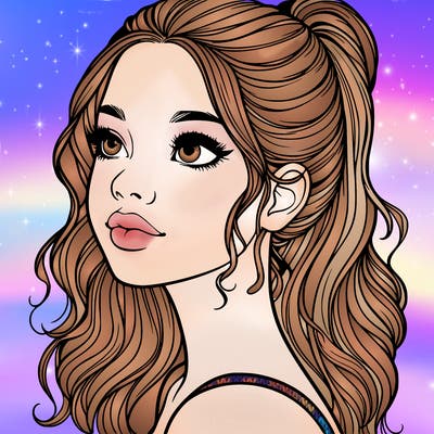 beautiful realistic girl