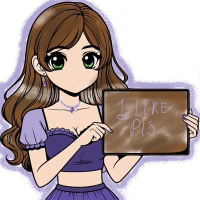 realistic pretty girl holding blank sign