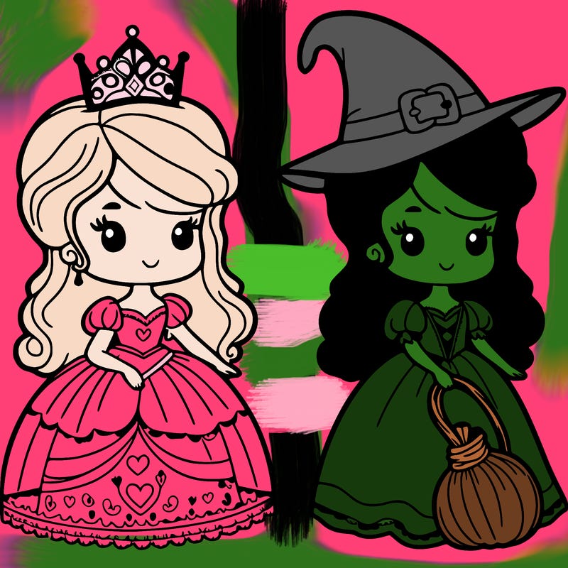 princess as a witch