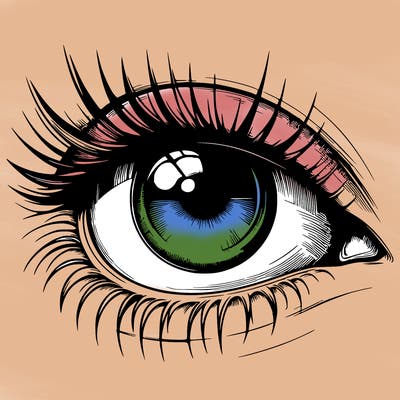 realistic eye