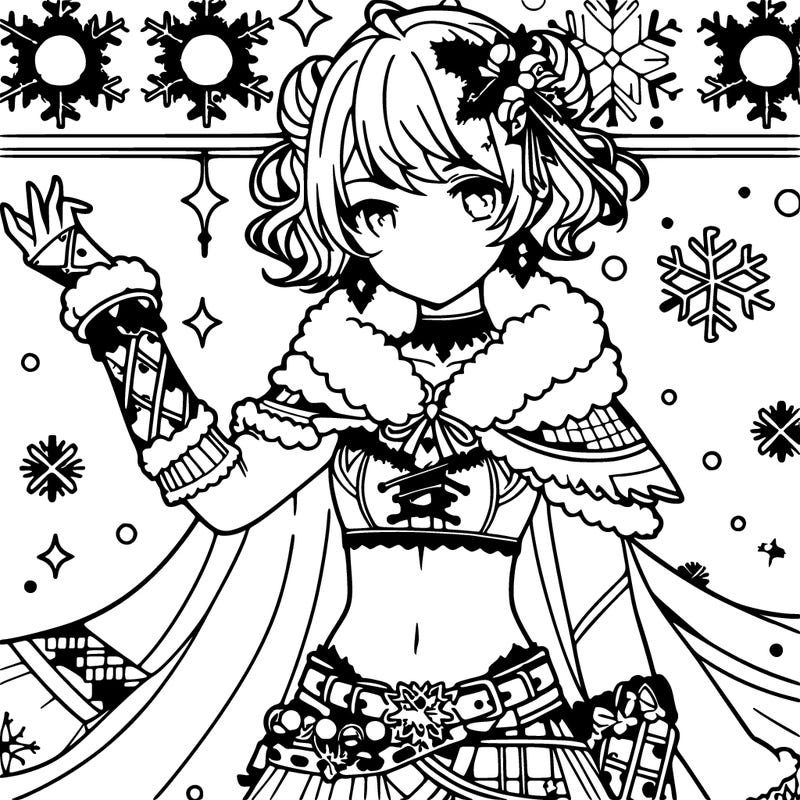 christas anime girl bikini