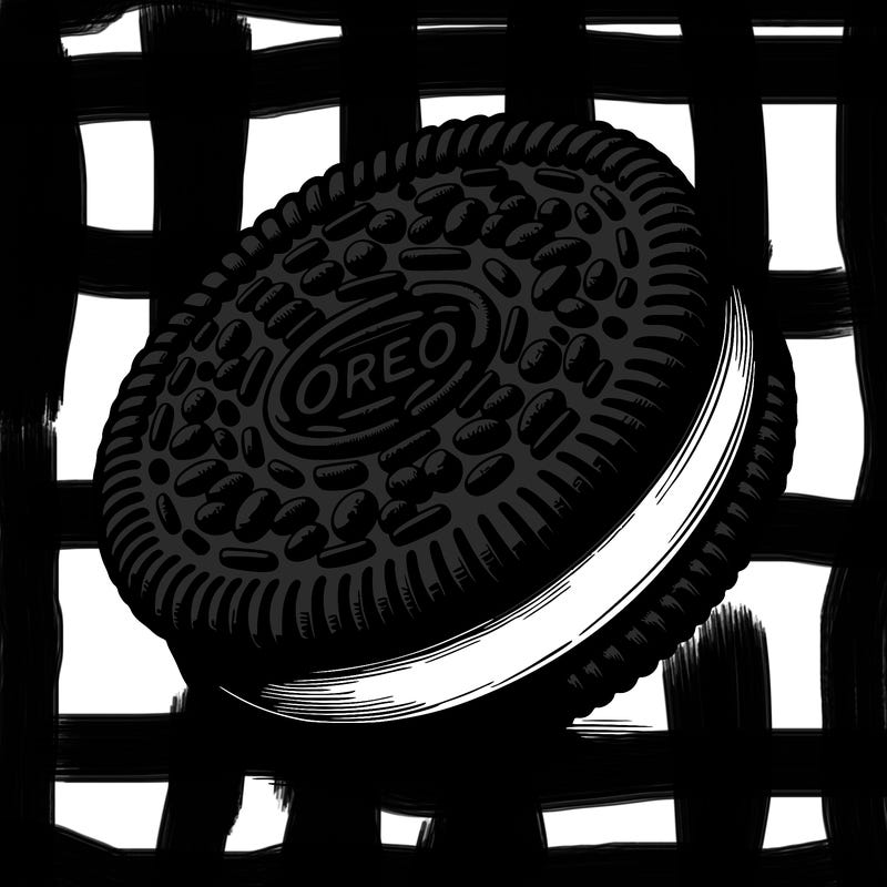realistic oreo