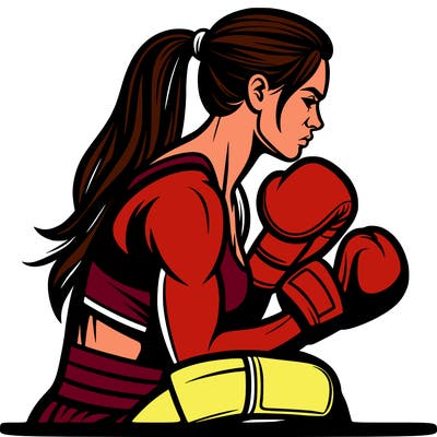 boxer girl
