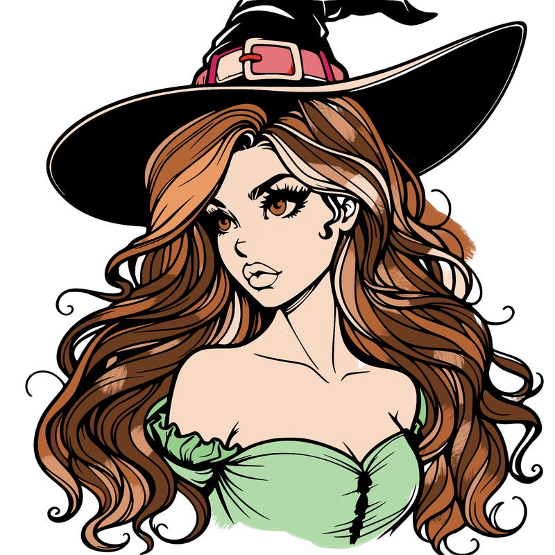 realistic witch