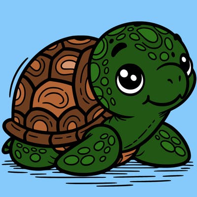 a turtle