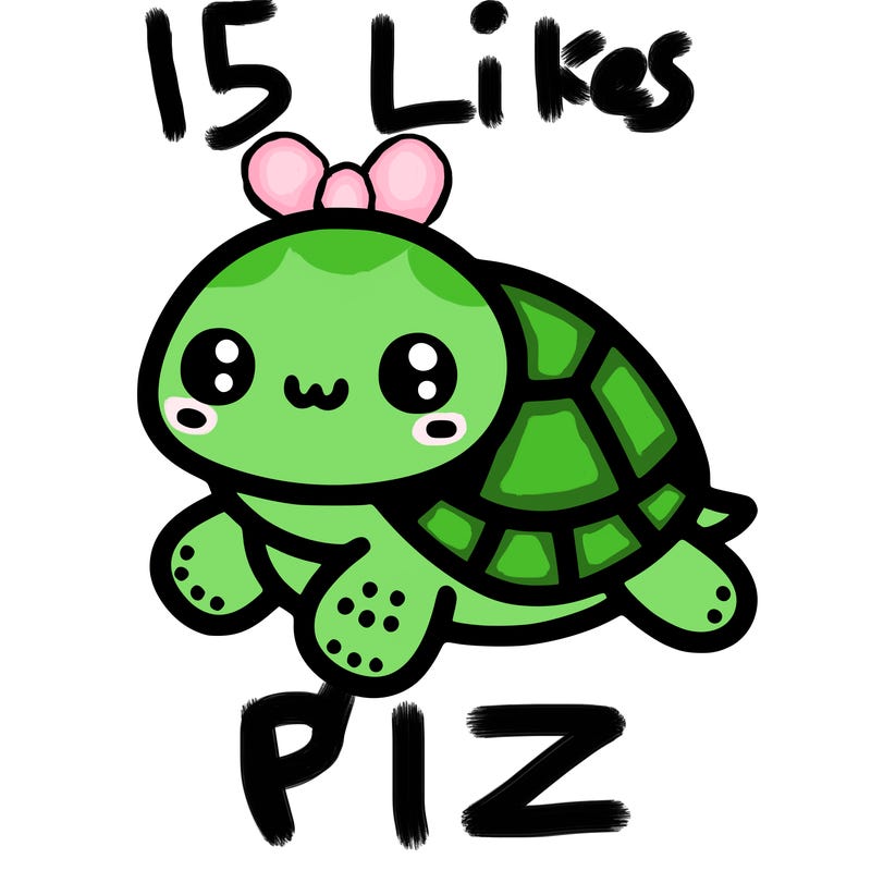 cute simple little turtle
