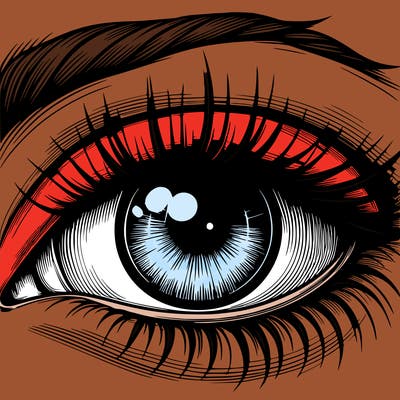 realistic eye